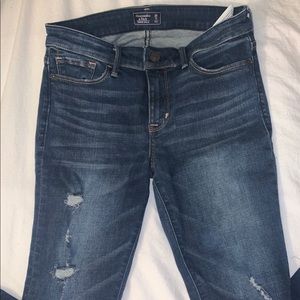 Abercrombie and Fitch Harper ankle jeans